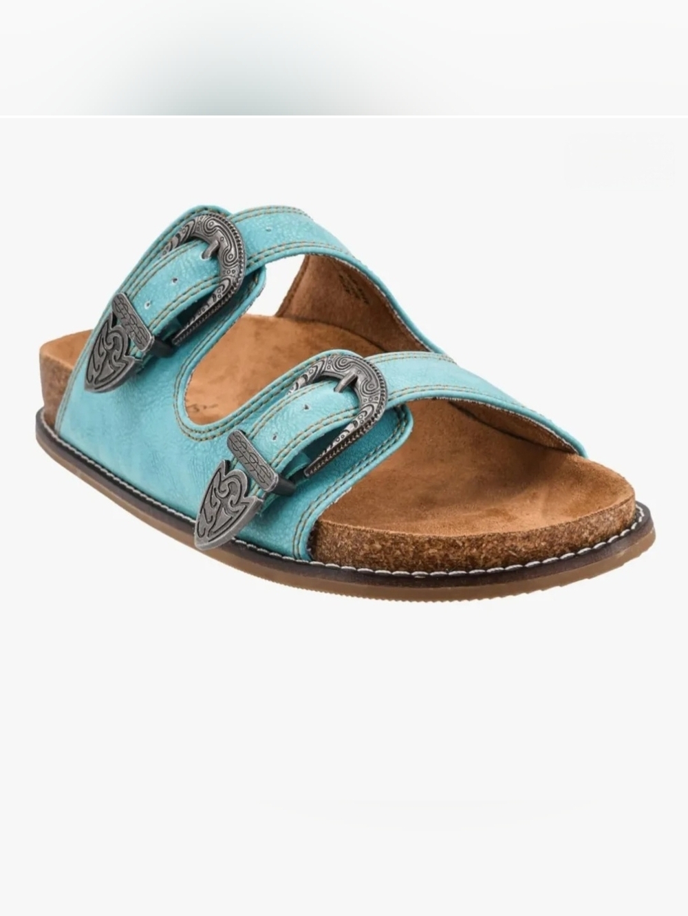 Corky's Atta Girl Sandals (Teal) PRICE FIRM